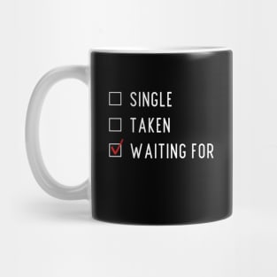 Waiting for Lucas Saint to Exist Darks Mug